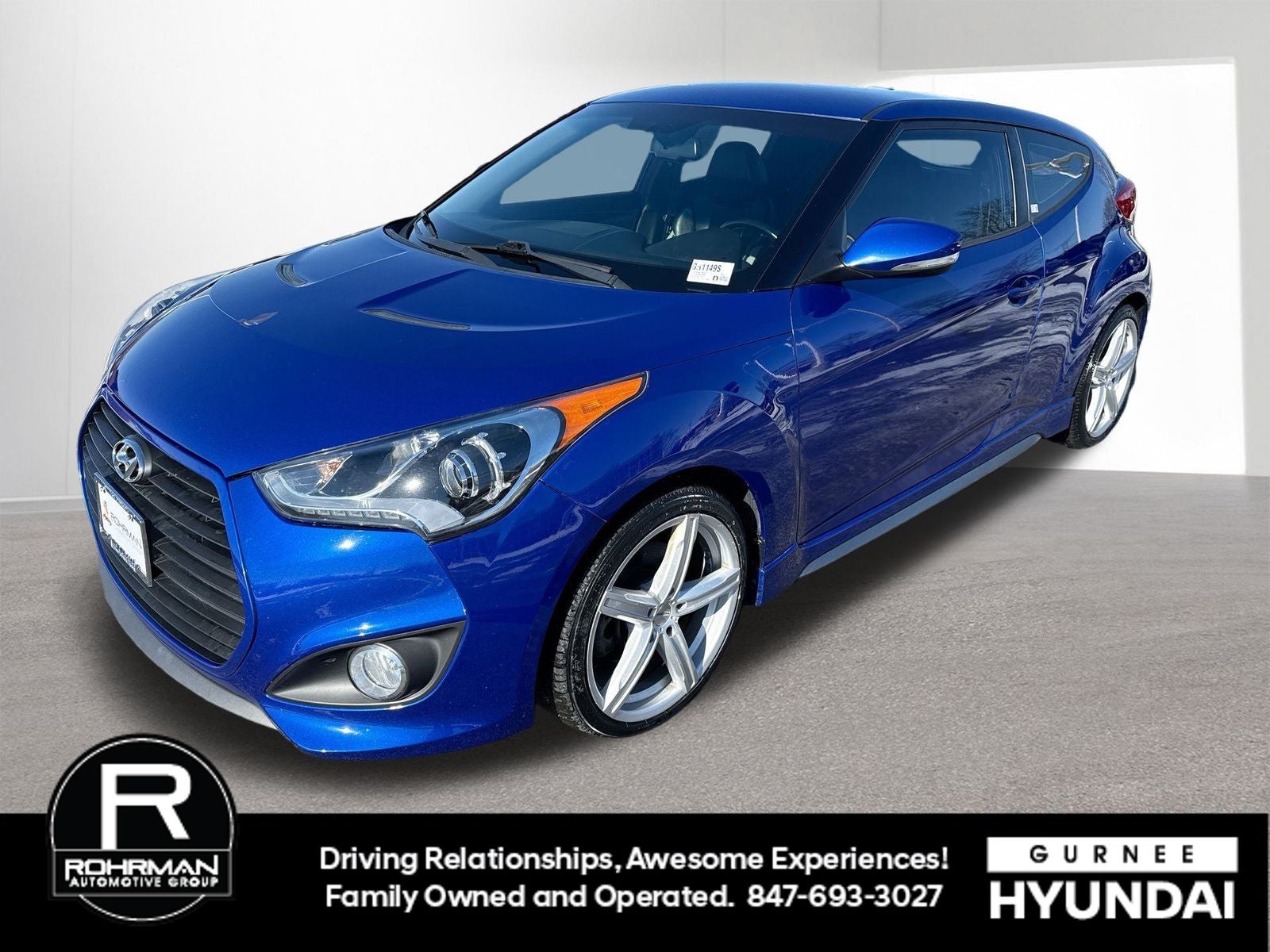 2014 Hyundai Veloster Turbo w/Black