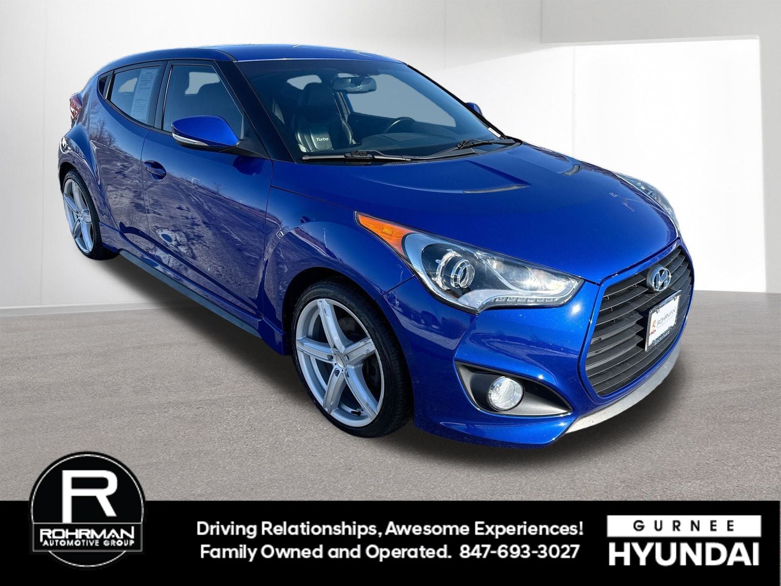 2014 Hyundai Veloster Turbo w/Black