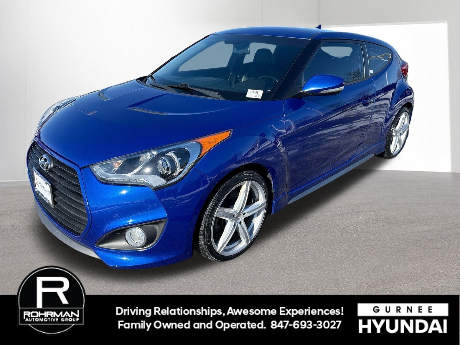 2014 Hyundai Veloster Turbo w/Black