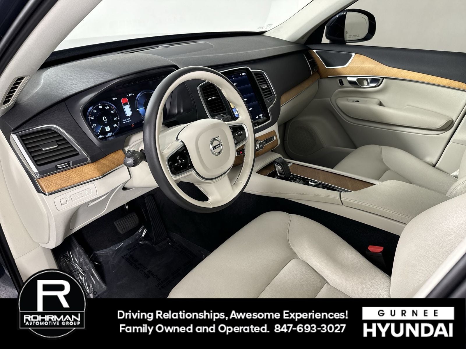 2021 Volvo XC90 Recharge Plug-In Hybrid T8 Inscription Expression 7 Passenger