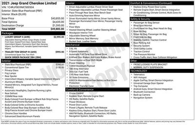 2021 Jeep Grand Cherokee Limited