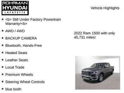 2022 RAM 1500 Laramie