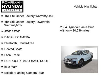 2024 Hyundai Santa Cruz SEL