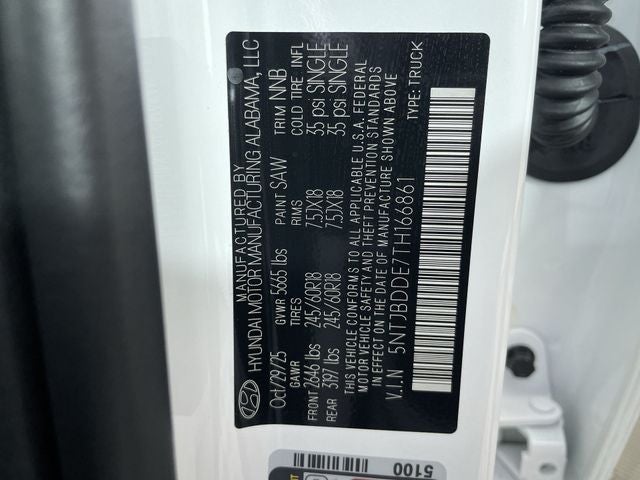 2026 Hyundai Santa Cruz SEL AWD