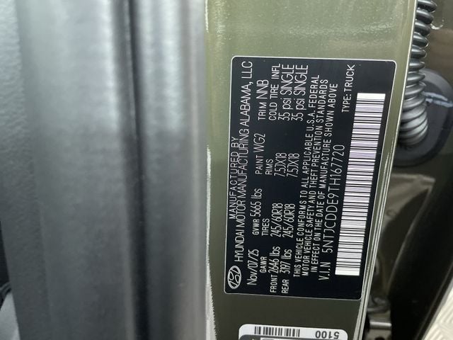 2026 Hyundai Santa Cruz SEL Activity AWD