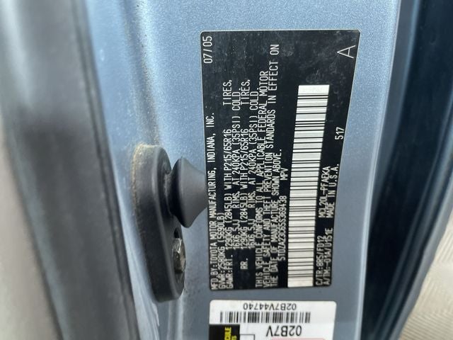 2005 Toyota Sienna CE