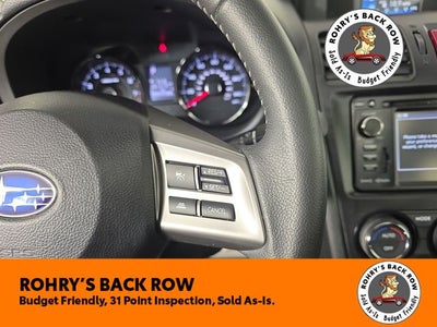 2015 Subaru Forester 2.5i Touring