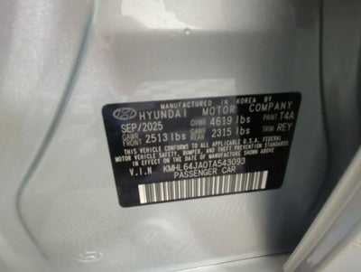 2026 Hyundai Sonata SEL Sport