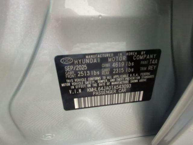 2026 Hyundai Sonata SEL Sport