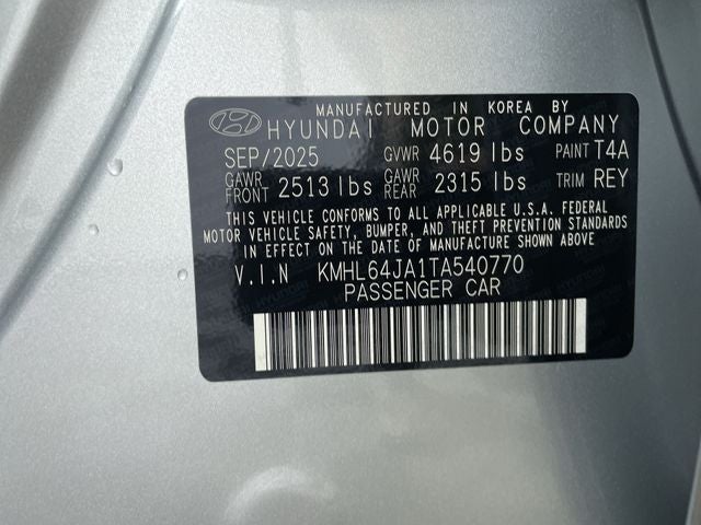 2026 Hyundai Sonata SEL Sport