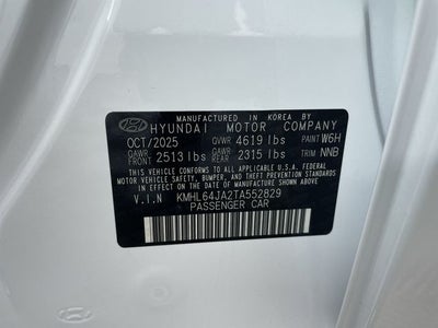 2026 Hyundai Sonata SEL Sport