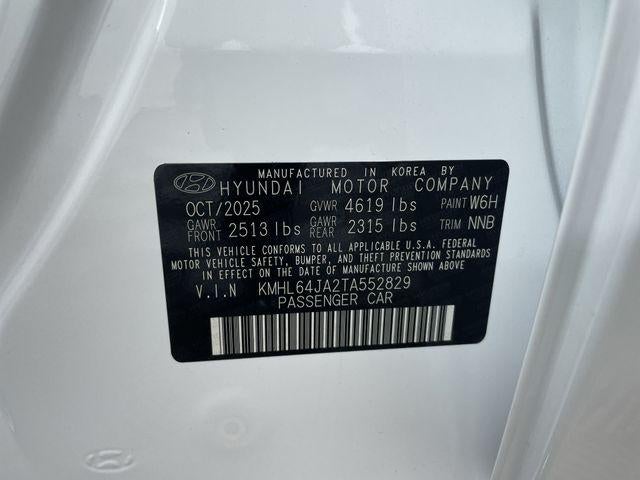 2026 Hyundai Sonata SEL Sport