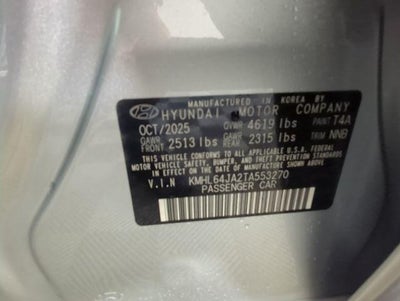 2026 Hyundai Sonata SEL Sport