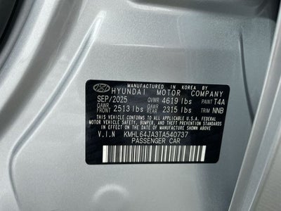 2026 Hyundai Sonata SEL Sport