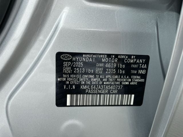 2026 Hyundai Sonata SEL Sport