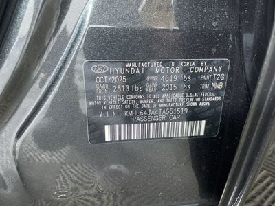 2026 Hyundai Sonata SEL Sport