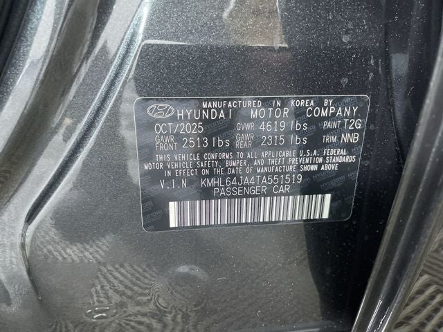 2026 Hyundai Sonata SEL Sport