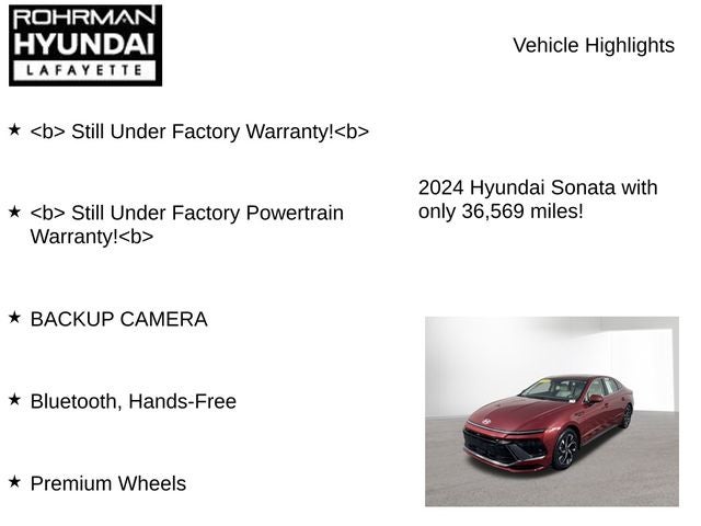 2024 Hyundai Sonata SEL