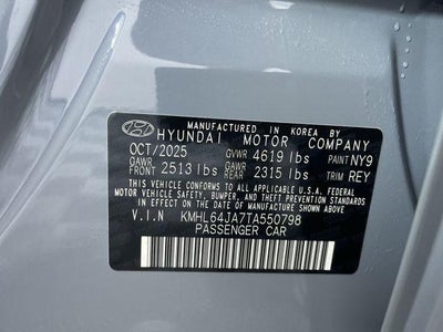 2026 Hyundai Sonata SEL Sport