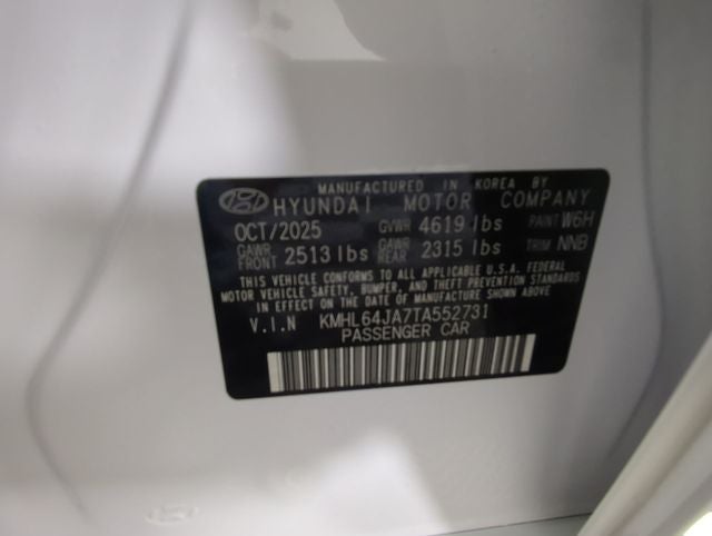 2026 Hyundai Sonata SEL Sport