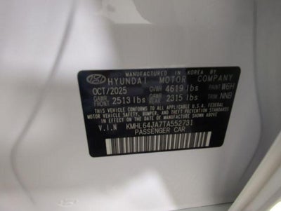 2026 Hyundai Sonata SEL Sport