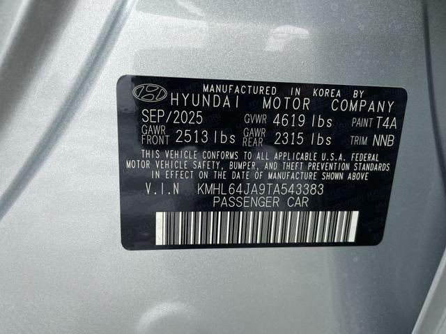 2026 Hyundai Sonata SEL Sport