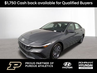 2026 Hyundai Elantra Hybrid Blue