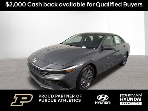 2026 Hyundai Elantra Hybrid Blue