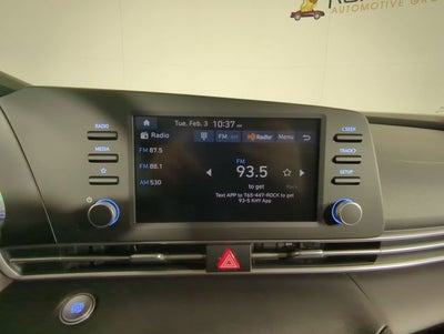 2026 Hyundai Elantra Hybrid Blue