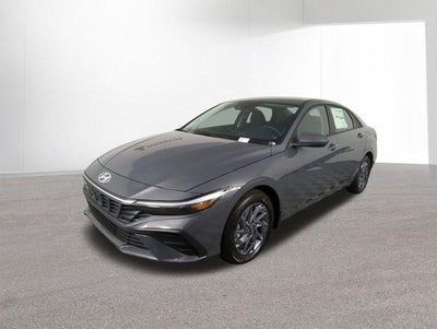 2026 Hyundai Elantra Hybrid Blue