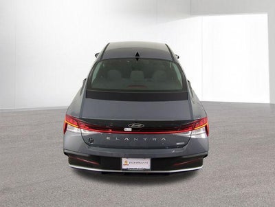 2026 Hyundai Elantra Hybrid Blue