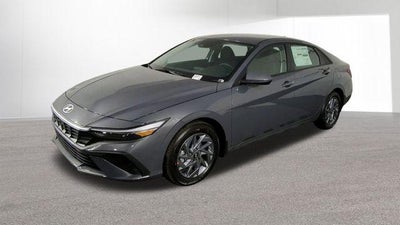 2026 Hyundai Elantra Hybrid Blue