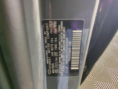 2026 Hyundai Elantra Hybrid Blue