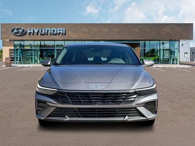 2026 Hyundai Elantra Hybrid Blue