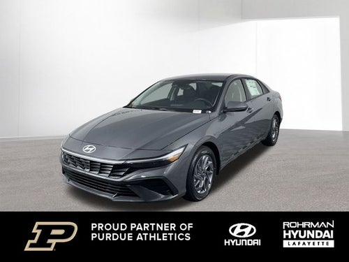 2026 Hyundai Elantra Hybrid Blue