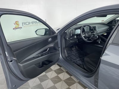 2026 Hyundai Elantra Hybrid Blue