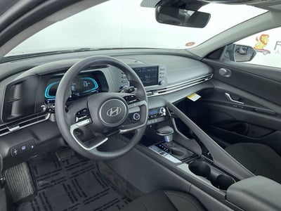 2026 Hyundai Elantra Hybrid Blue