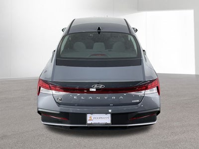 2026 Hyundai Elantra Hybrid Blue
