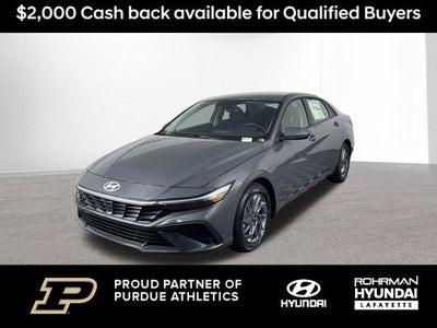 2026 Hyundai Elantra Hybrid Blue