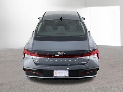 2026 Hyundai Elantra Hybrid Blue