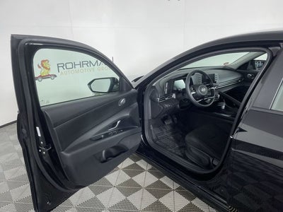 2026 Hyundai Elantra Hybrid Blue