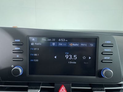 2026 Hyundai Elantra Hybrid Blue