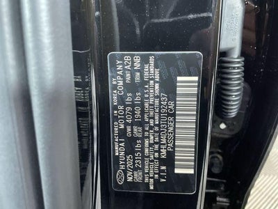 2026 Hyundai Elantra Hybrid Blue