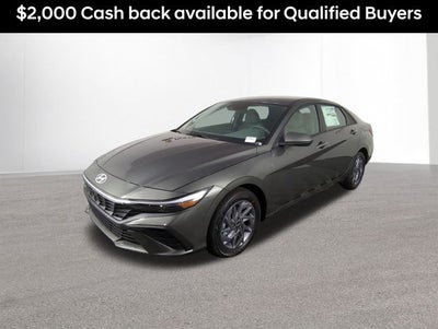 2026 Hyundai Elantra Hybrid Blue