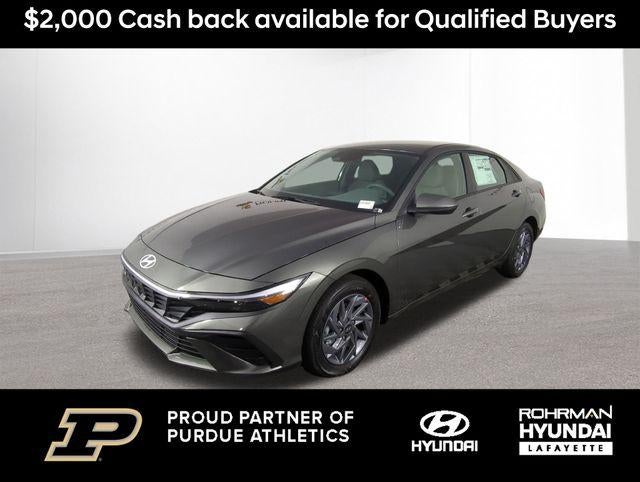 2026 Hyundai Elantra Hybrid Blue