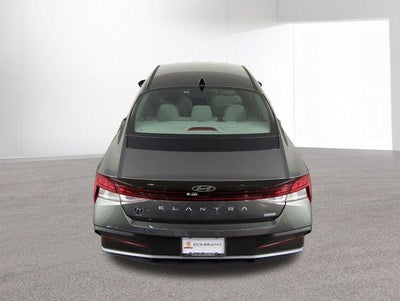 2026 Hyundai Elantra Hybrid Blue