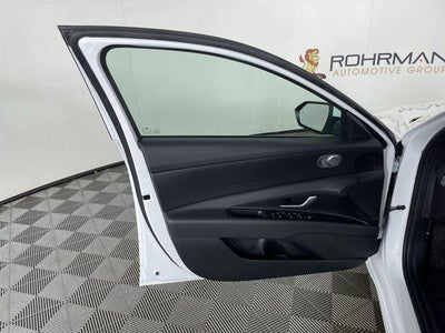 2026 Hyundai Elantra Hybrid Blue