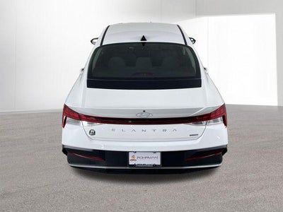 2026 Hyundai Elantra Hybrid Blue