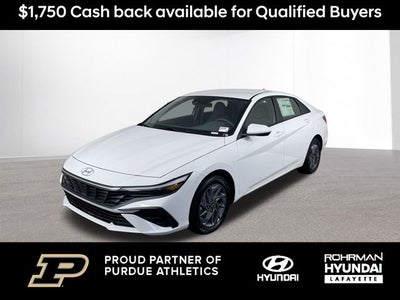 2026 Hyundai Elantra Hybrid Blue