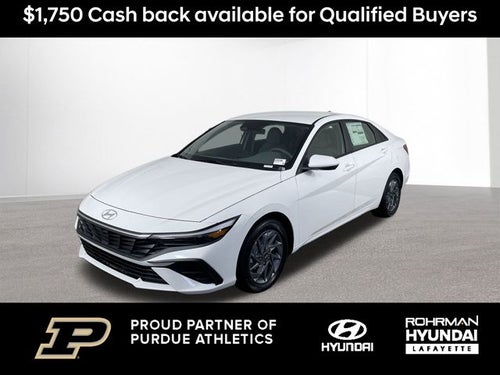 2026 Hyundai Elantra Hybrid Blue